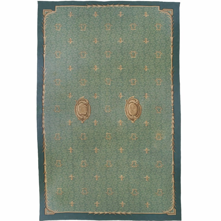 Aubusson Carpet, 1920, offered by FJ Hakimian