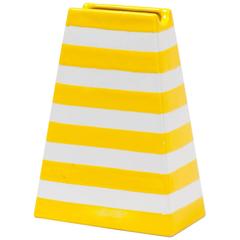 Bitossi Geometric Postmodern Ceramic Vase 2