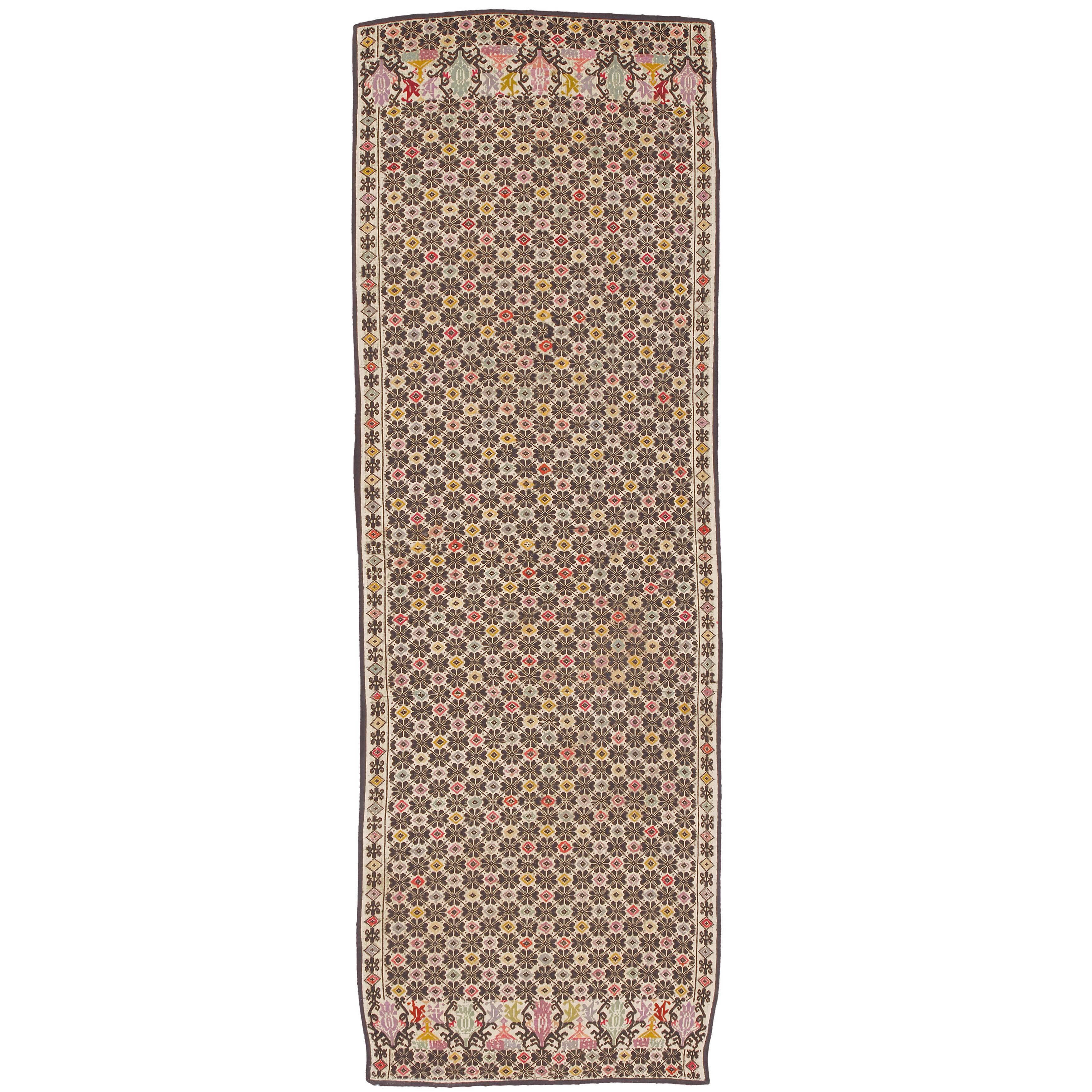 Late 19th Century Needlepoint Carpet For Sale