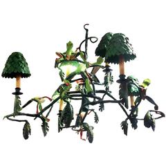 Tree Frog Chandelier