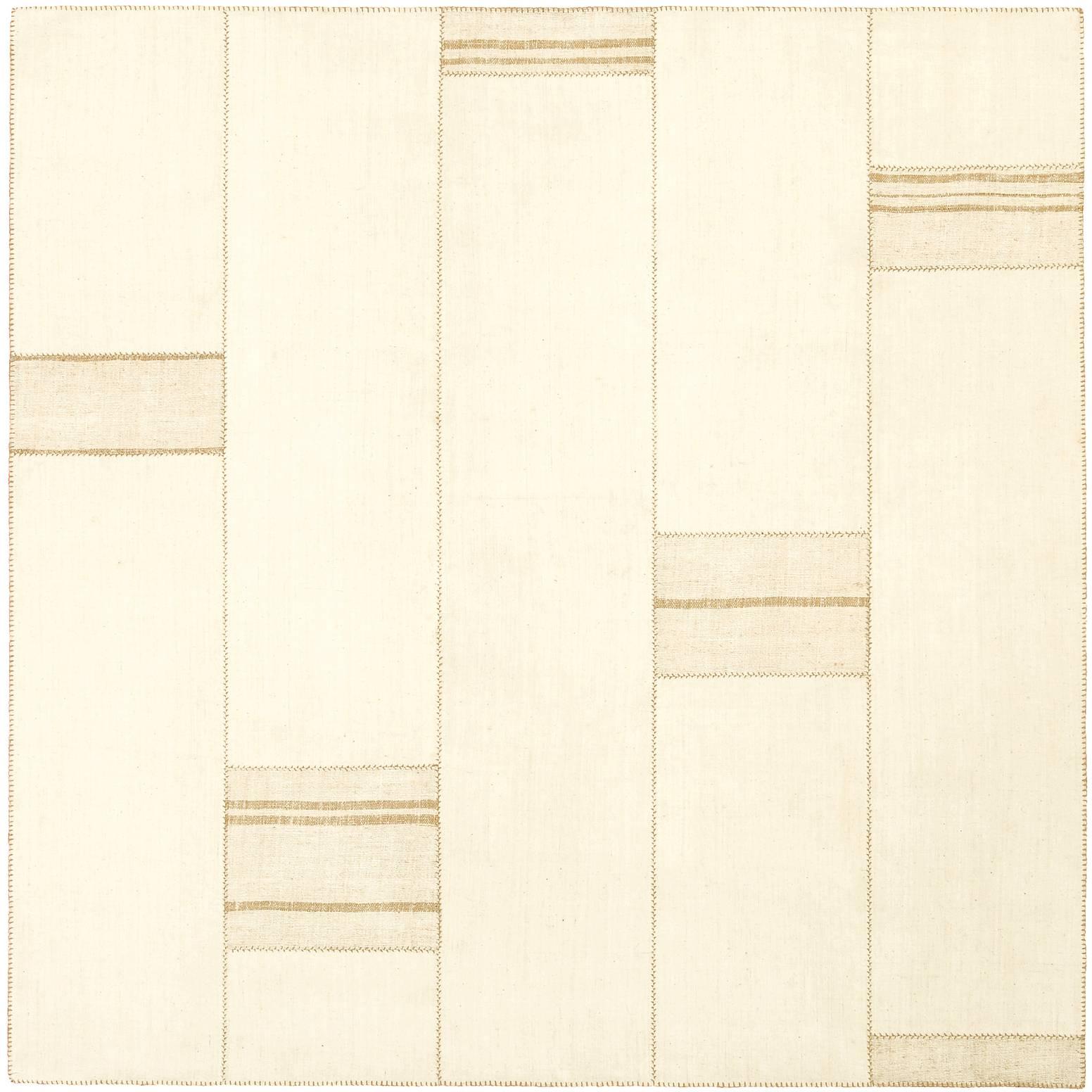 Mid-20th Century Vintage Kilim Composition Carpet