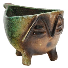 Amazing Zoomorphic Ceramic by Accolay, circa 1960-1970