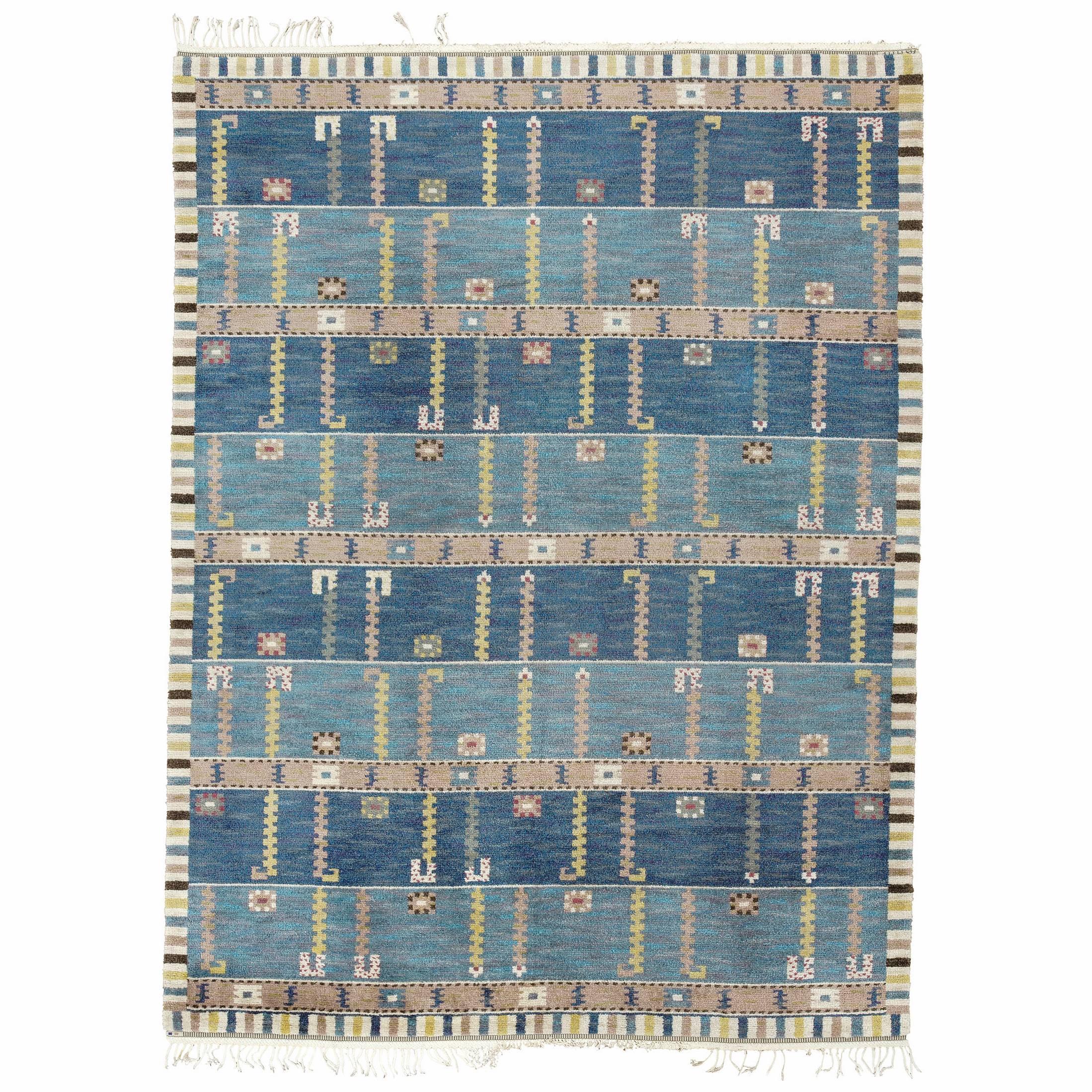 Mid-20th Century Swedish Pile Carpet