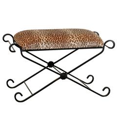 20th Century Iron Bench, Possibly Salterini 11