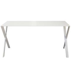 White Bambi Dining Table by Nendo Japan for Cappellini, Italy Modern Desk