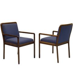 Fine Pair of Armchairs by Ward Bennett for Brickel Associates