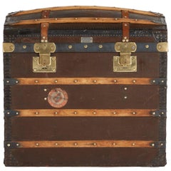 Moynat Steamer Trunk, Restored, France circa 1920s