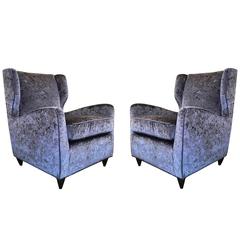Pair of Mid-Century Italian Club Chairs 8