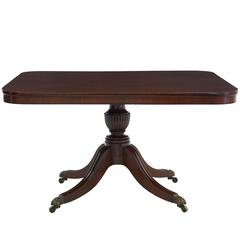 19th Century Mahogany and Ebony Breakfast Table 19th Century Mahogany and Ebony Breakfast Table