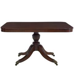 19th Century Mahogany and Ebony Breakfast Table