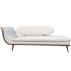 Exquisite Mid-Century Modern Sofa Settee by Cimon of Montreal