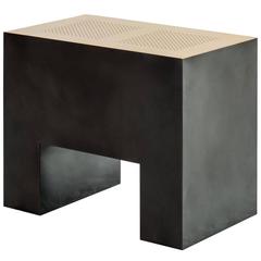 Klaus End Table, Folded Bronze 11