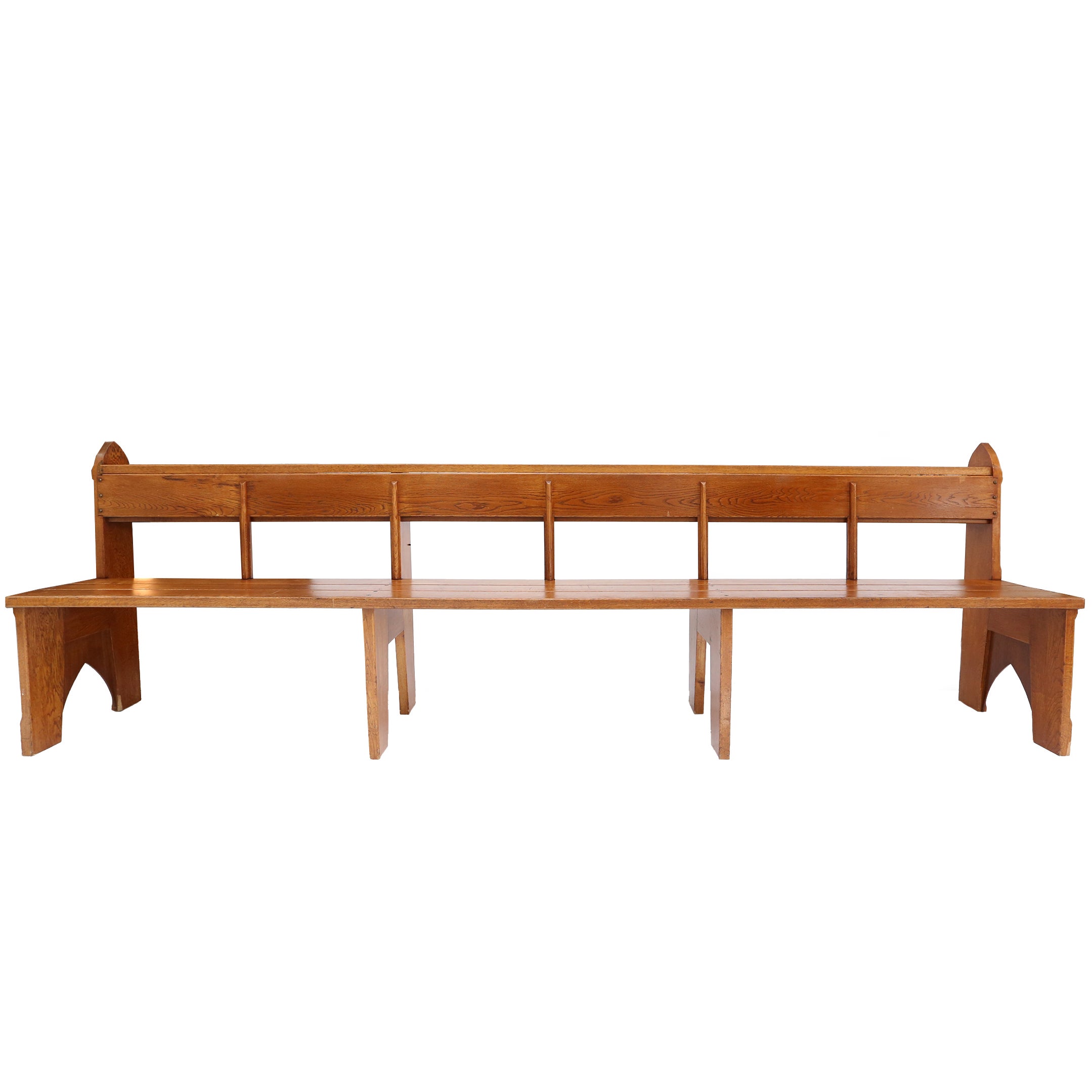 Amsterdam School Style Art Deco Oak Benches 1 At 1stdibs