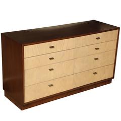 Walnut Eight-Drawer Dresser
