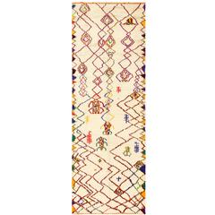 Vintage Beni Ourain Moroccan Rug 2