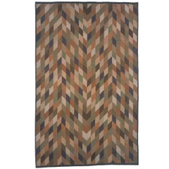 Mid-20th Century Swedish Flat-Weave Carpet