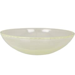 Large Murano Lattisimo Oval Centerpiece Bowl