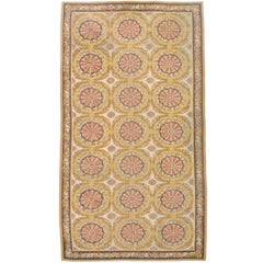 Antique Early 20th Century Aubusson Carpet