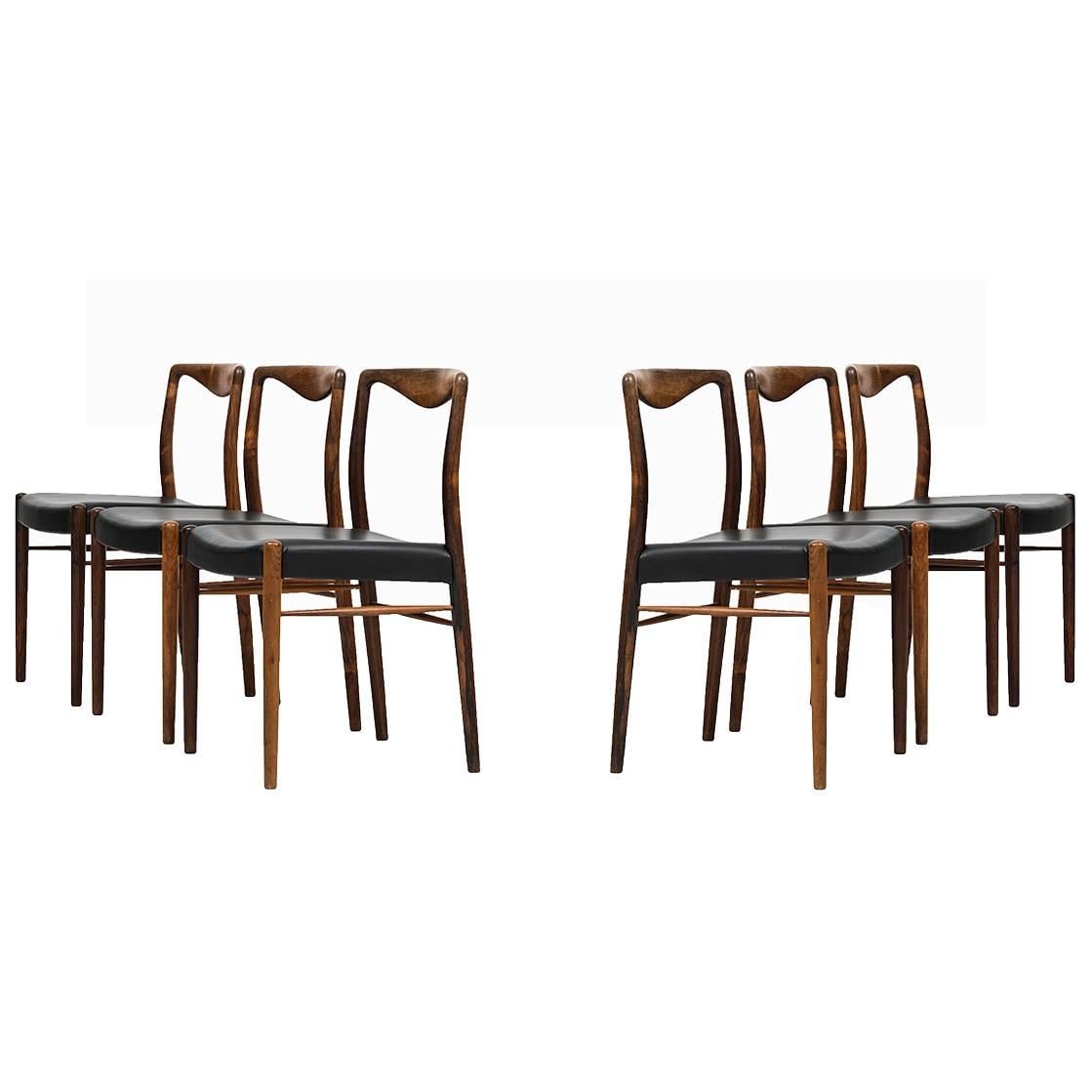 Kai Lyngfeldt-Larsen Dining Chairs by Søren Willadsen Møbelfabrik in Denmark