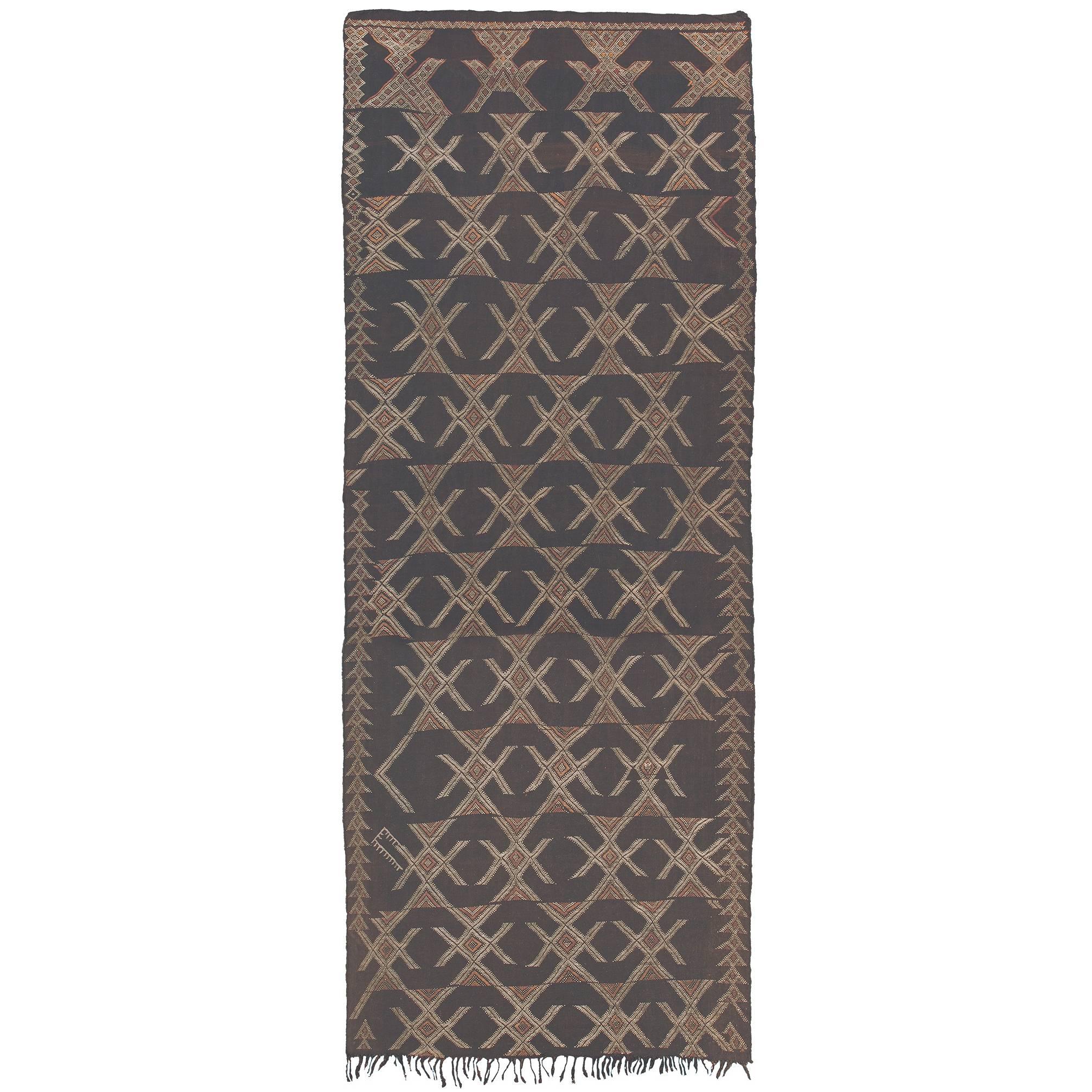 Mid-20th Century Moroccan 'Zaiane' Carpet For Sale