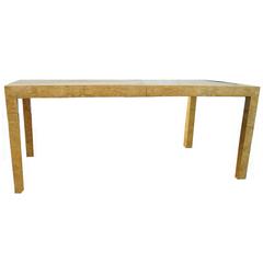 Milo Baughman Burl Wood Dining Table 11
