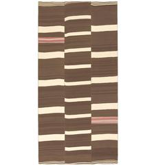 Mid-20th Century Vintage Kilim Composition Carpet 11