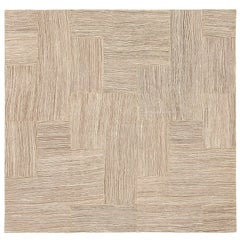 Tappeto di composizione kilim vintage della metà del XX secolo