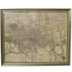 1826 "A New Map of London and Its Environs" 12