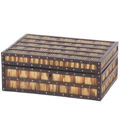 Antique Anglo-Indian Porcupine Quill Box 11