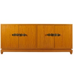 Tommi Parzinger Bleached Mahogany Sideboard