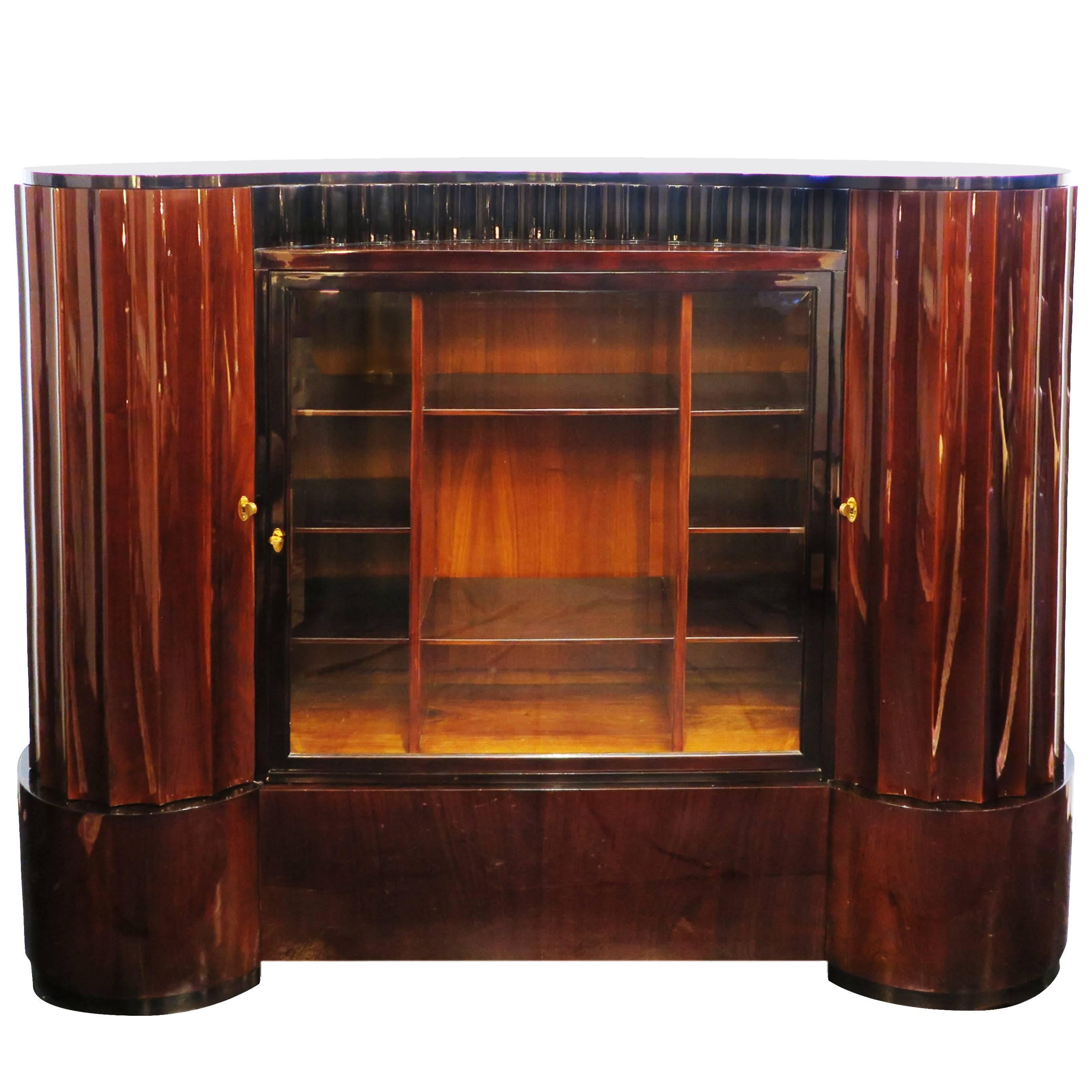 Palisander Armoire by Francisque Chaleyssin