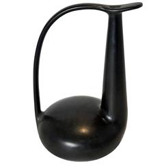 Ceramic Long Neck Bud Vase by Gio Ponti