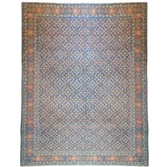 Remarkable 19th Century Malayer Rug