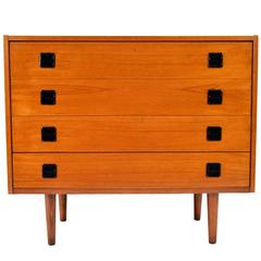 Mid-Century Modern Danish Teak Chest of Drawers 9