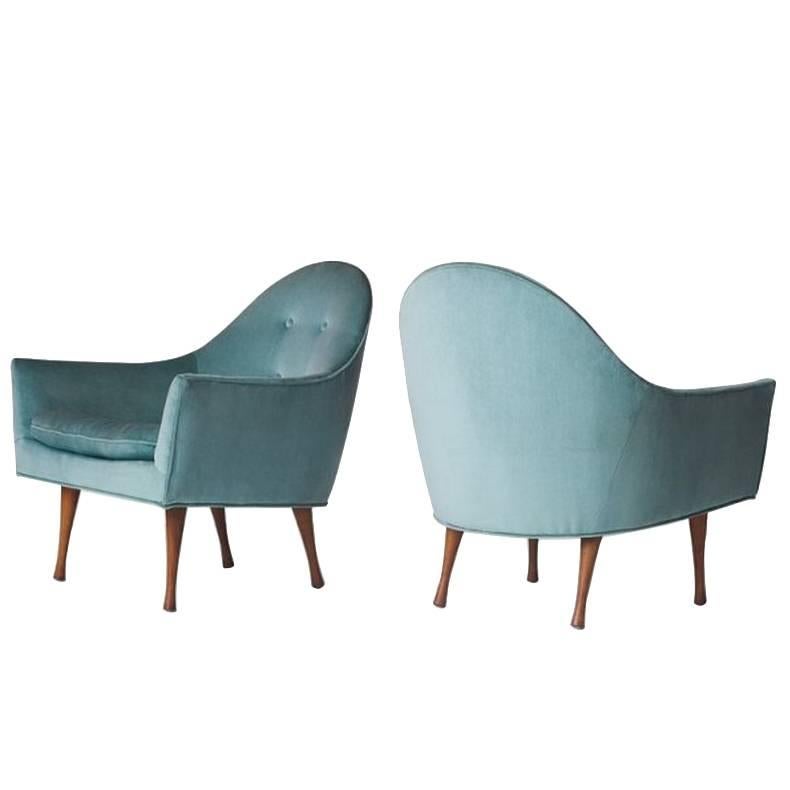 Pair of Lounge Chairs by Paul McCobb for Widdicomb