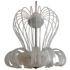 Barovier and Toso Fountain Chandelier 4