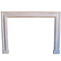 Antique Painted Pine Bolection Fire Surround