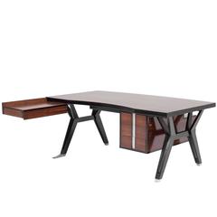 Vintage Terni Desk by Ico Parisi for MIM Roma, Italian, 1958