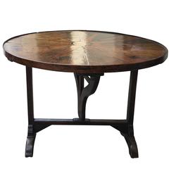 19th Century, French Wine Tasting Table