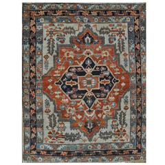 Antique Persian Heriz Rug