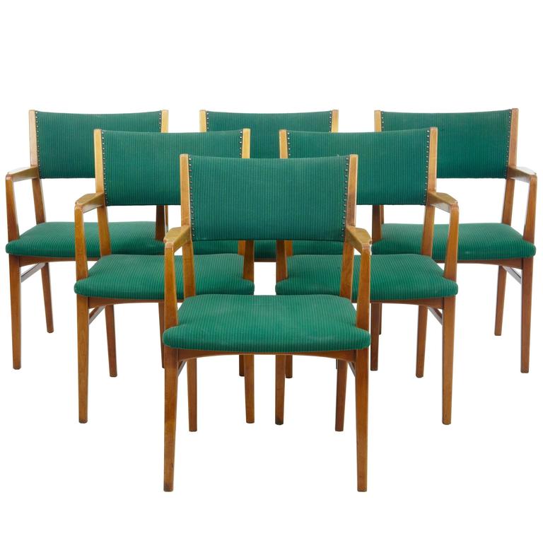 Sechs moderne skandinavische Sessel, 1960er Jahre 1