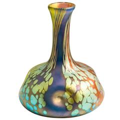 Large Loetz Vase Phenomen Gre 299, "Tricolor, " circa 1901