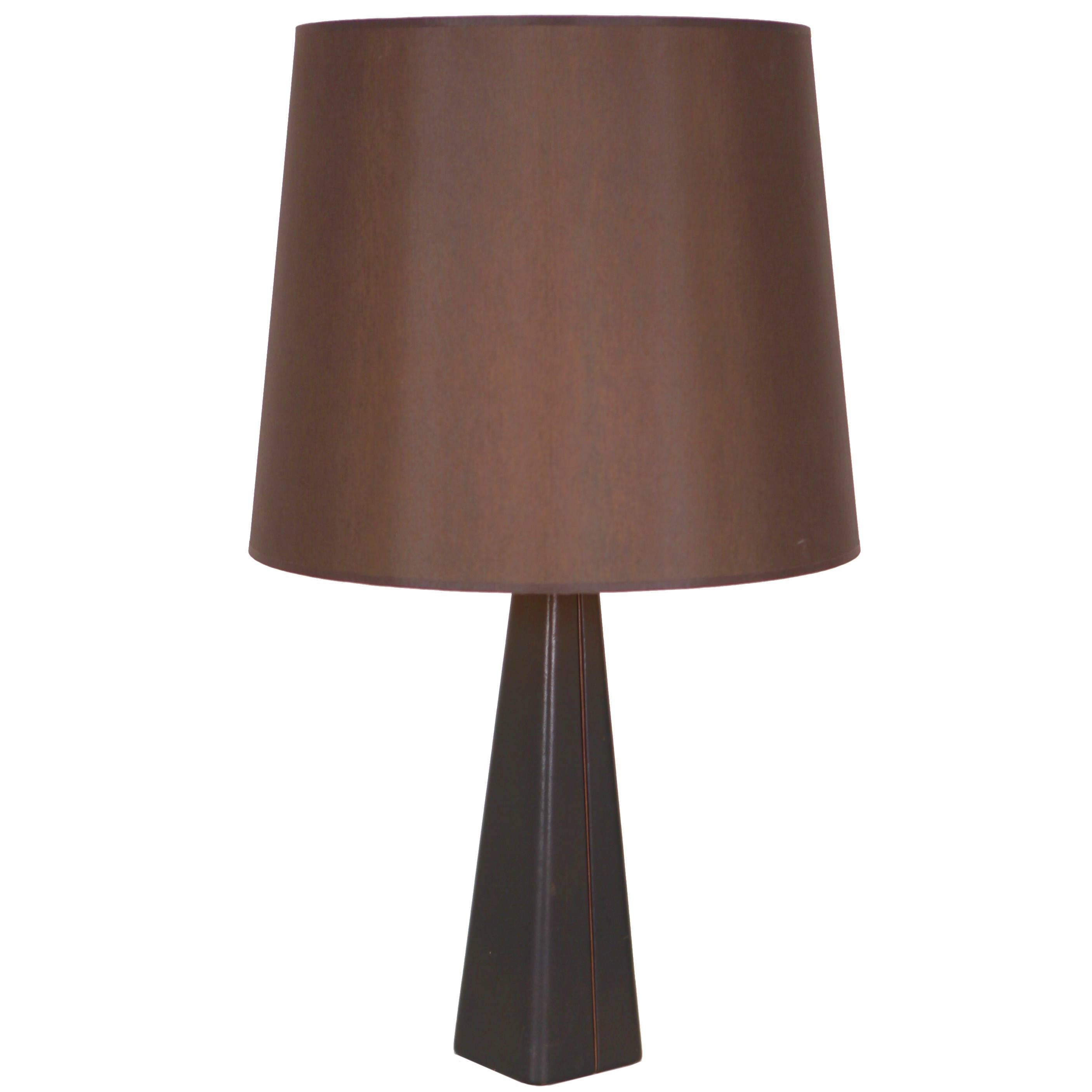 Lisa Johansson-Pape, Leather Covered Table Lamp