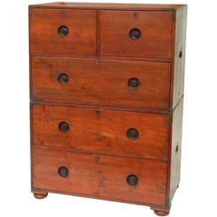 Rare Anglo-Indian Campaign Dresser