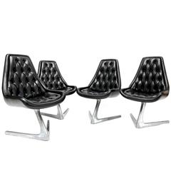 Chromcraft Star Trek Swivel Chairs