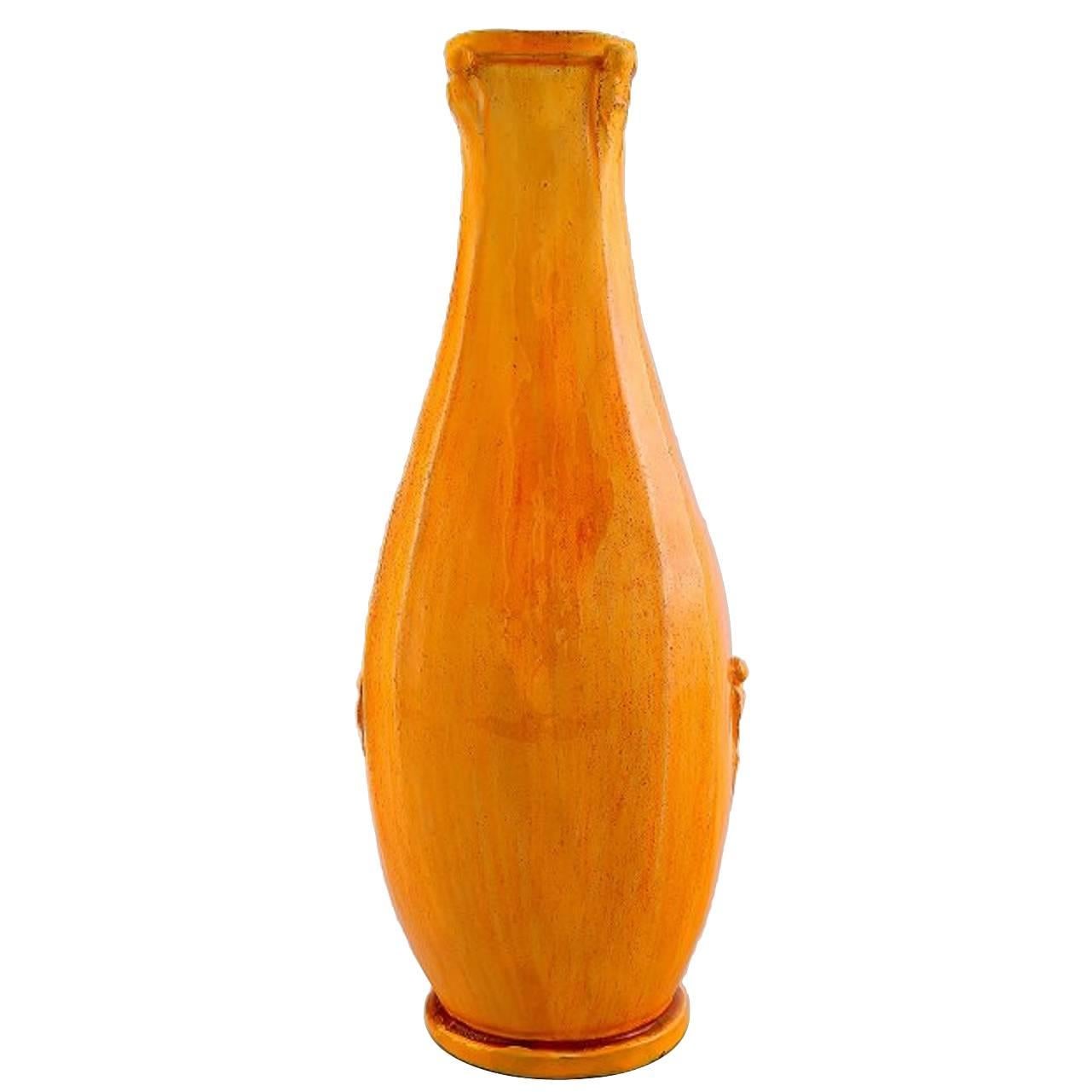 Large Kähler, Denmark, Svend Hammershøi / Hammershoi Glazed Vase