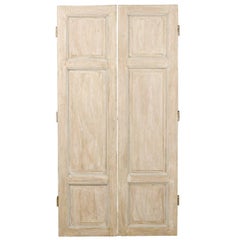 Antique Pair of Tall French Doors from the Mid-19th Century