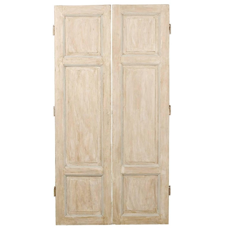 Pair Of Tall French Doors From The Mid 19th Century