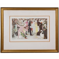 Norman Rockwell Limited Edition Collotype 'Saturday People'