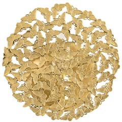 Johnnie Brass Lost Wax Cast Butterfly Wall Sconce 6